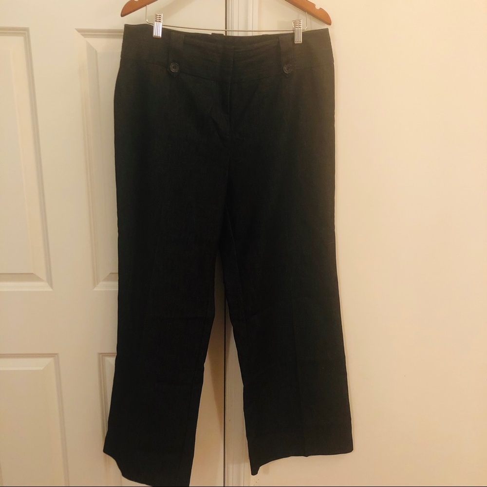 Apt 9 Women’s Black Capris Straight Leg Size 16